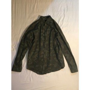 J Ferrar | Mens | Camoflauge Button Up Shirt